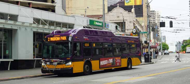 King County Metro New Flyer Xcelsior XT40 4354